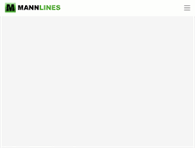Tablet Screenshot of mannlines.ee